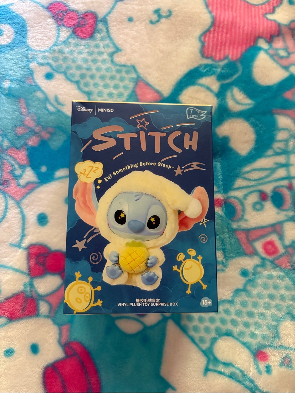 Miniso Disney Stitch Plush Surprise Box - Blue